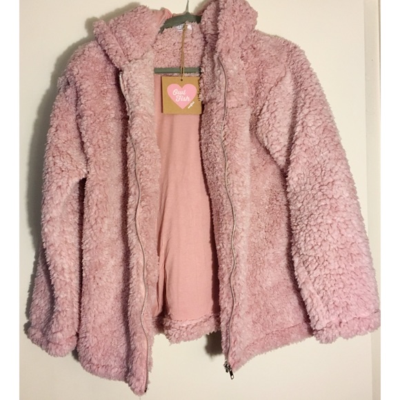 Peach Love California Jackets & Blazers - Boutique > Teddy Jacket